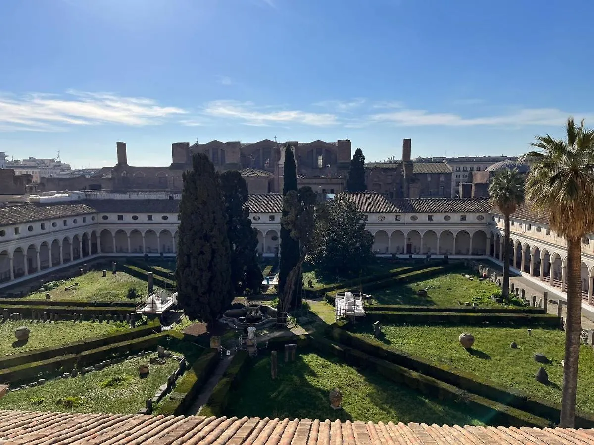 Camera X2 Con Splendida Vista Sulle Terme Di Diocleziano E Sul Chiostro Di Michelangelo Rome 0*,  Italy