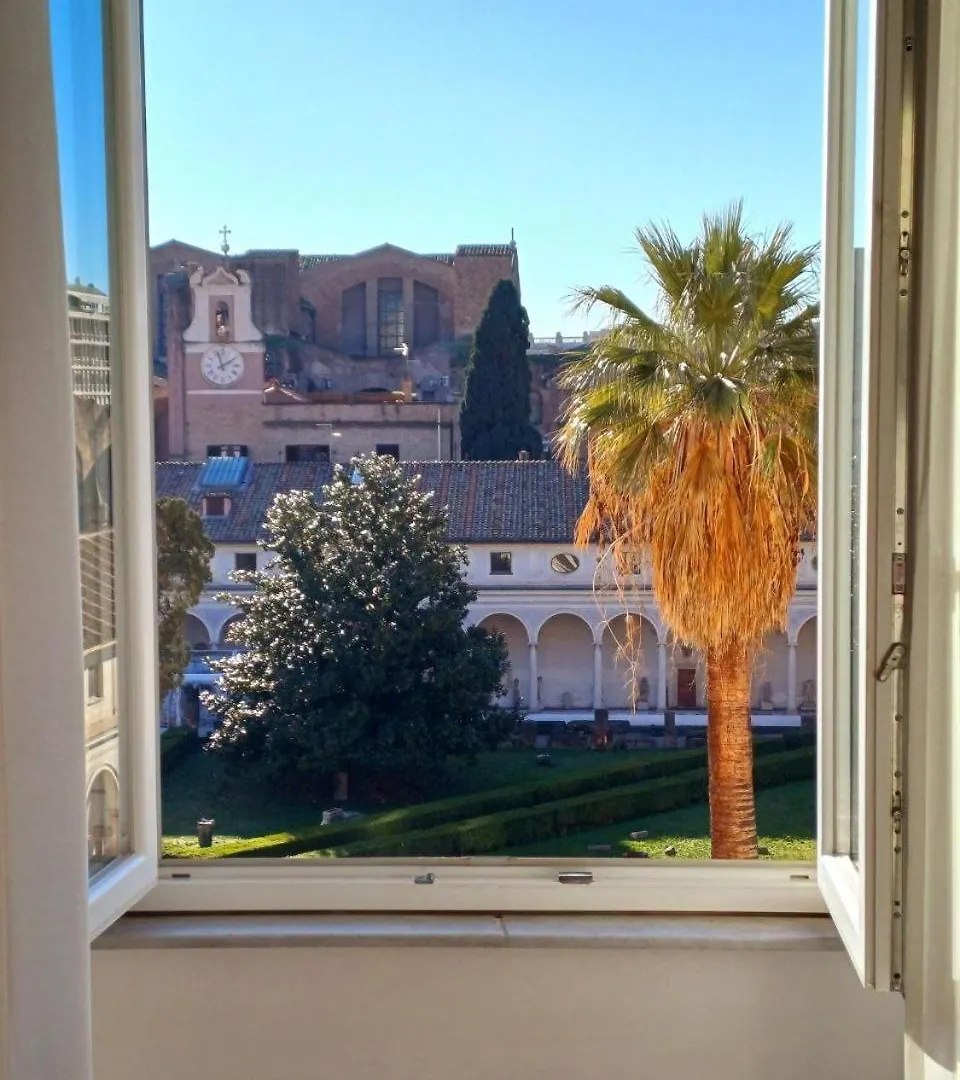 Camera X2 Con Splendida Vista Sulle Terme Di Diocleziano E Sul Chiostro Di Michelangelo Róma